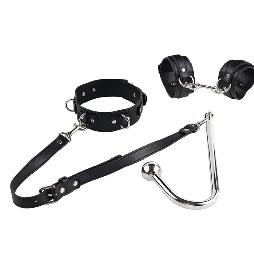 5334 Cuffs Collar Hook and Beaded with Elegant Anal 1225